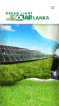 Mobile Screenshot of greenlightsolarlanka.com